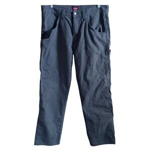 34x32 Wrangler Mens Carpenter Jeans Y2K  Gray Denim/Canvas Bangladesh